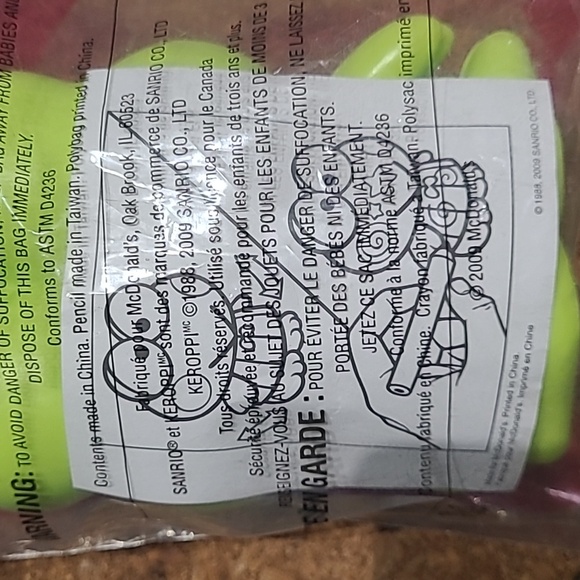 Keroppi X McDonald's toy - Picture 3 of 6